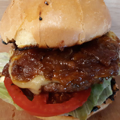 SC Grill Bourbon Bacon Burger